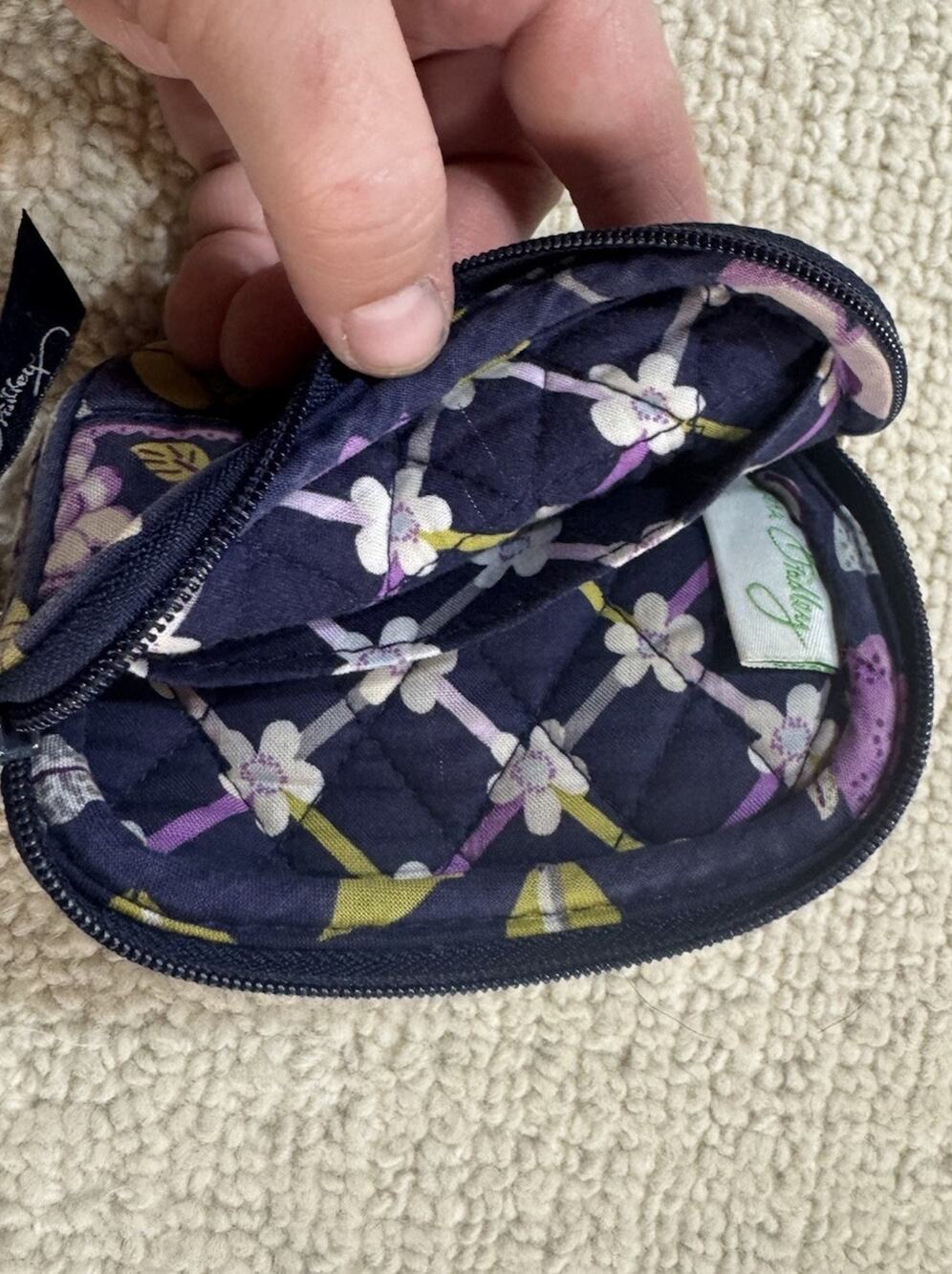 Vera Bradley Tech Case Wristlet Floral Nightingale Coin Purse - SEE DESCRIPTION